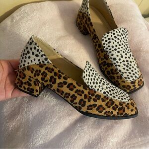 Leopard Print Women's Loafers NEW